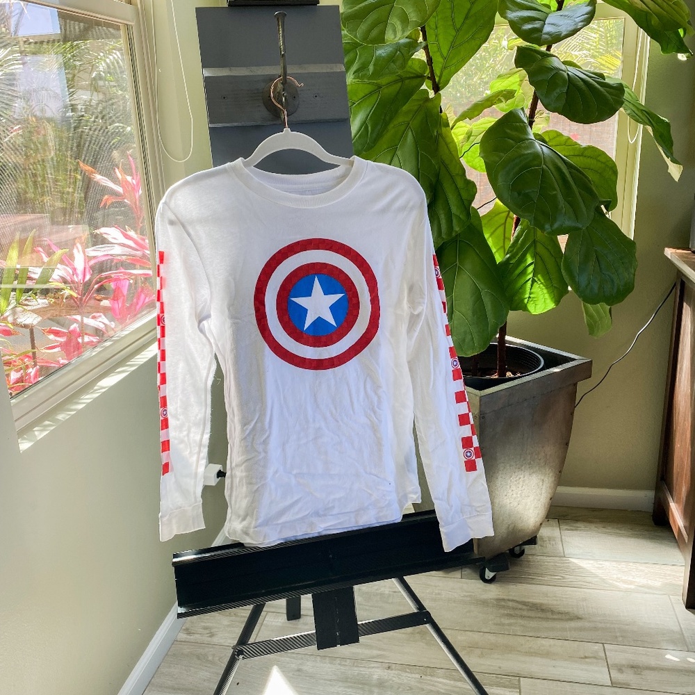 Captain America X Vans long sleeve